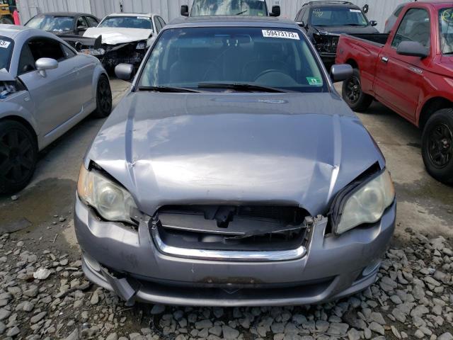 4S3BL626987223483 - 2008 SUBARU LEGACY 2.5I LIMITED SILVER photo 5