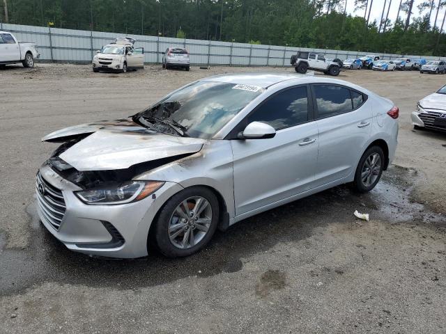 5NPD84LF6JH261848 - 2018 HYUNDAI ELANTRA SEL SILVER photo 1