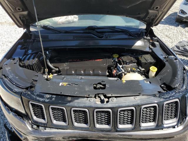 3C4NJDDB1JT465512 - 2018 JEEP COMPASS TRAILHAWK GRAY photo 11