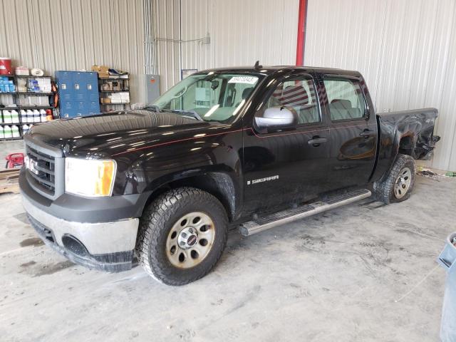 2GTEK13M681154510 - 2008 GMC SIERRA K1500 BLACK photo 1