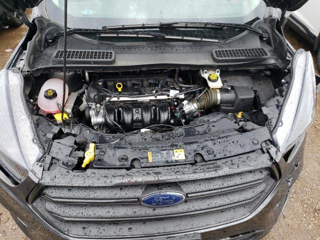 1FMCU0F75KUA92915 - 2019 FORD ESCAPE S GRAY photo 11