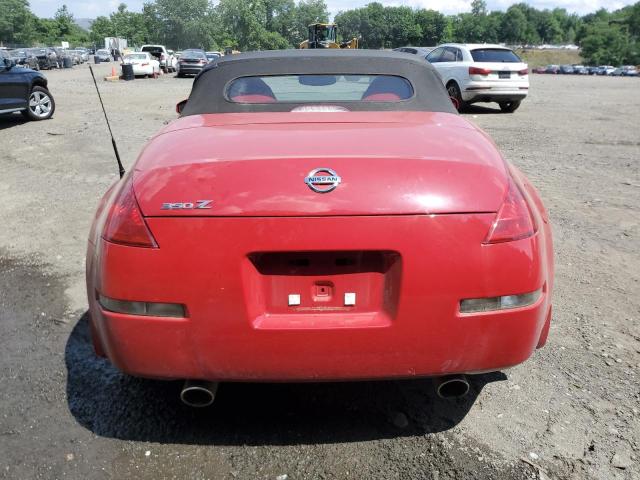 JN1AZ36A55M759242 - 2005 NISSAN 350Z ROADSTER RED photo 6