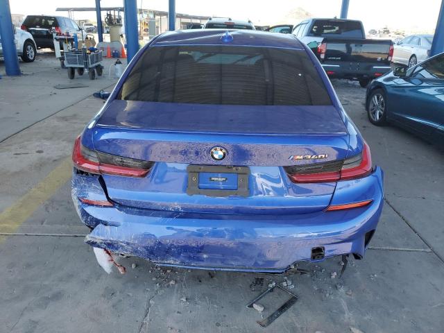 3MW5U7J08M8B86395 - 2021 BMW M340I BLUE photo 6