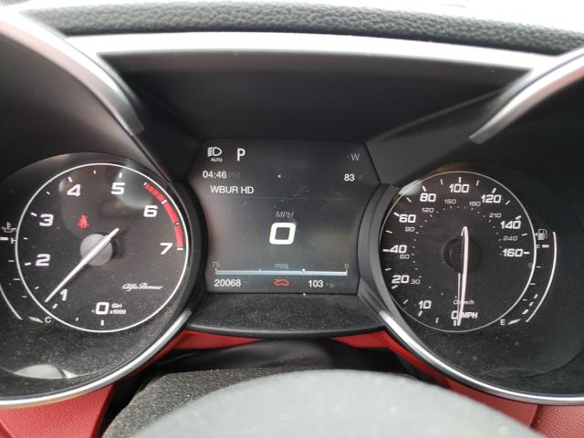 ZARFAEDN7H7540707 - 2017 ALFA ROMEO GIULIA Q4 灰色 照片 9