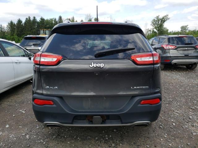 1C4PJMDS5FW735433 - 2015 JEEP CHEROKEE LIMITED GRAY photo 6