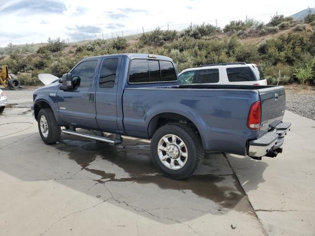 1FTSX21P57EA62373 - 2007 FORD F250 SUPER DUTY BLUE photo 2