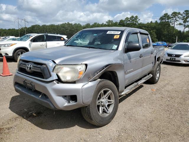 3TMJU4GN4EM164650 - 2014 TOYOTA TACOMA DOUBLE CAB PRERUNNER GRAY photo 1