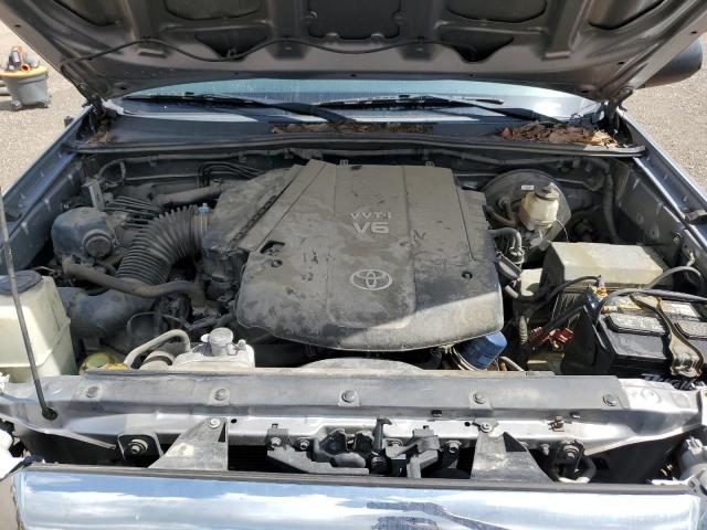 3TMJU4GN4EM164650 - 2014 TOYOTA TACOMA DOUBLE CAB PRERUNNER GRAY photo 11