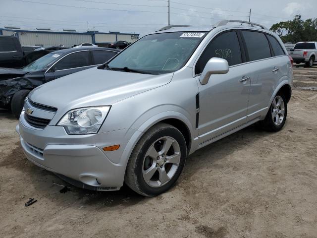 3GNAL3EK5ES605825 - 2014 CHEVROLET CAPTIVA LT SILVER photo 1