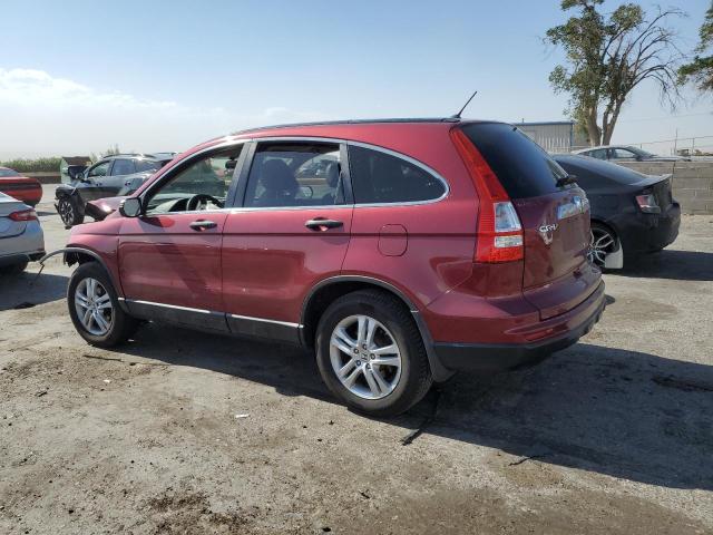 5J6RE4H53AL016672 - 2010 HONDA CR-V EX MAROON photo 2