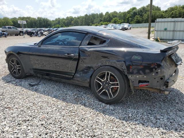 1FA6P8TH2K5111960 - 2019 FORD MUSTANG BLACK photo 2