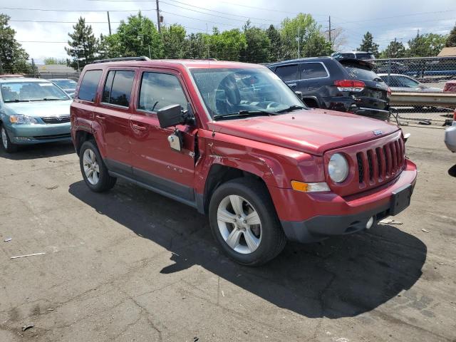 1C4NJRFB8CD556473 - 2012 JEEP PATRIOT LATITUDE RED photo 4