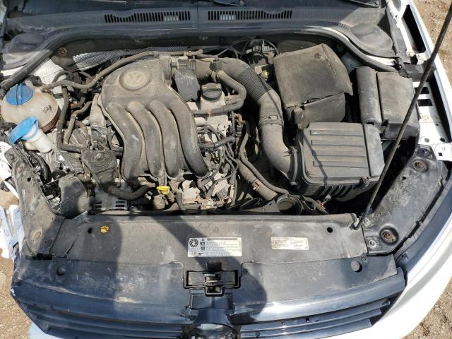 3VW2K7AJ0EM311707 - 2014 VOLKSWAGEN JETTA BASE WHITE photo 11