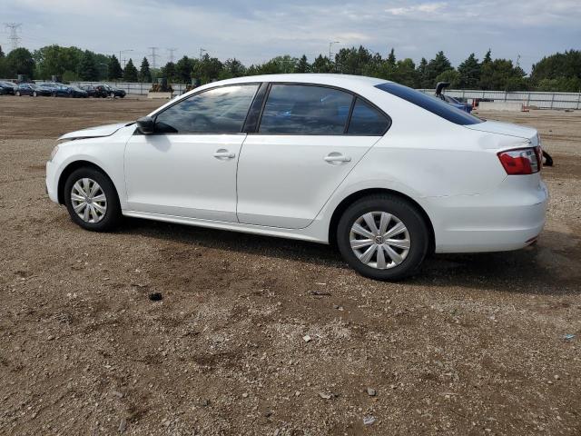 3VW2K7AJ0EM311707 - 2014 VOLKSWAGEN JETTA BASE WHITE photo 2