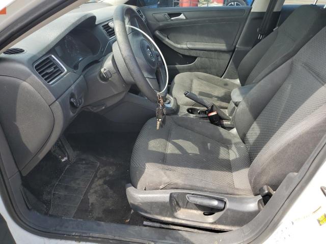 3VW2K7AJ0EM311707 - 2014 VOLKSWAGEN JETTA BASE WHITE photo 7