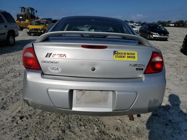 1B3ES56C03D254188 - 2003 DODGE NEON SXT SILVER photo 6