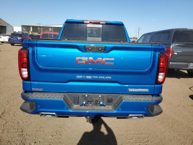 1GTUUCED0NZ607408 - 2022 GMC SIERRA K1500 ELEVATION BLUE photo 6