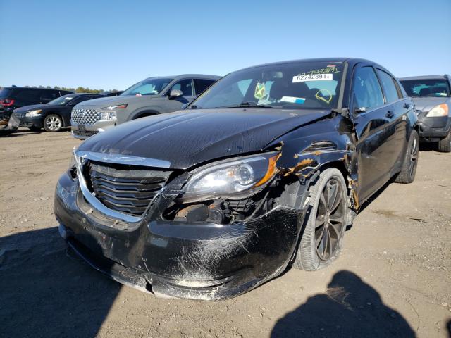 1C3CCBHGXCN230531 - 2012 CHRYSLER 200 S BLACK photo 2