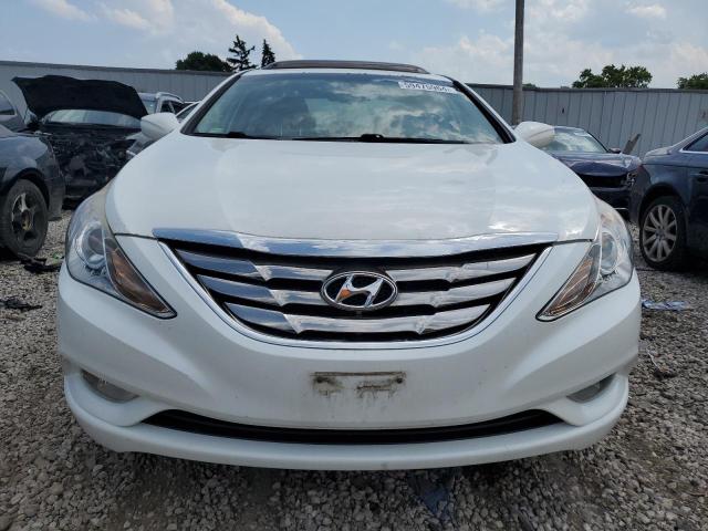 5NPEC4AB4CH427984 - 2012 HYUNDAI SONATA SE WHITE photo 5