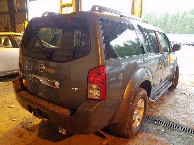 5N1AR18U57C632455 - 2007 NISSAN PATHFINDER LE  ფოტო 4
