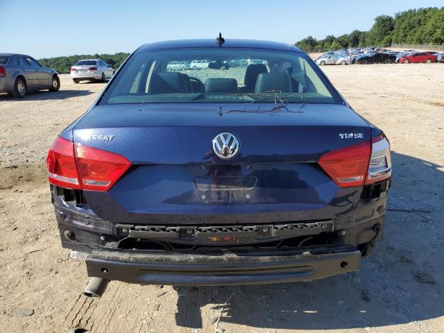 1VWBV7A33FC045093 - 2015 VOLKSWAGEN PASSAT SE BLUE photo 6