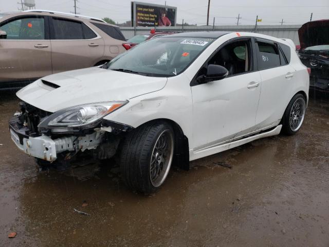 JM1BL1L43D1815832 - 2013 MAZDA SPEED 3 WHITE photo 1