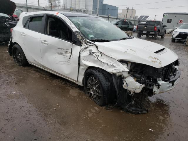 JM1BL1L43D1815832 - 2013 MAZDA SPEED 3 WHITE photo 4