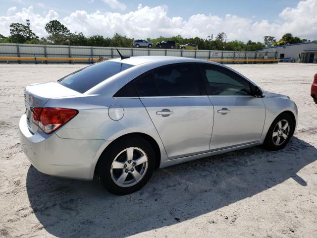 1G1PF5SC3C7189541 - 2012 CHEVROLET CRUZE LT SILVER photo 3