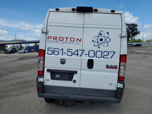 3C6TRVDG7HE513084 - 2017 RAM PROMASTER 2500 HIGH WHITE photo 6