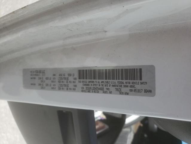 3C6URVJG5HE544665 - 2017 RAM PROMASTER 3500 HIGH WHITE photo 10