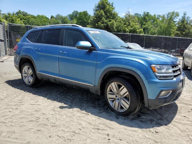 1V2MR2CA7KC545376 - 2019 VOLKSWAGEN ATLAS SEL BLUE photo 4