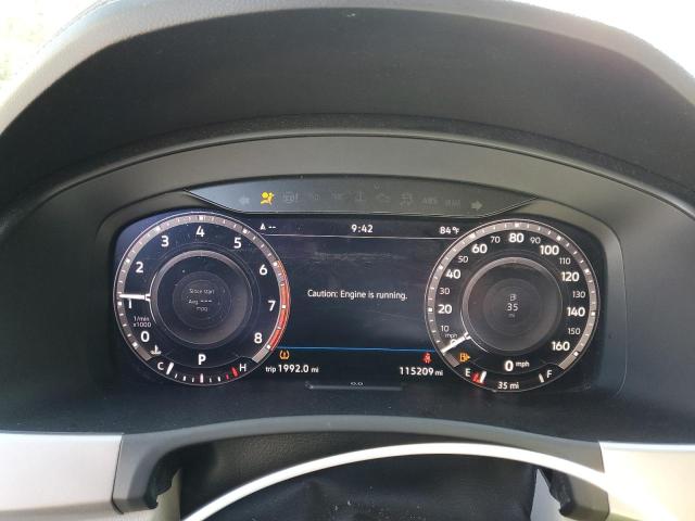 1V2MR2CA7KC545376 - 2019 VOLKSWAGEN ATLAS SEL BLUE photo 9