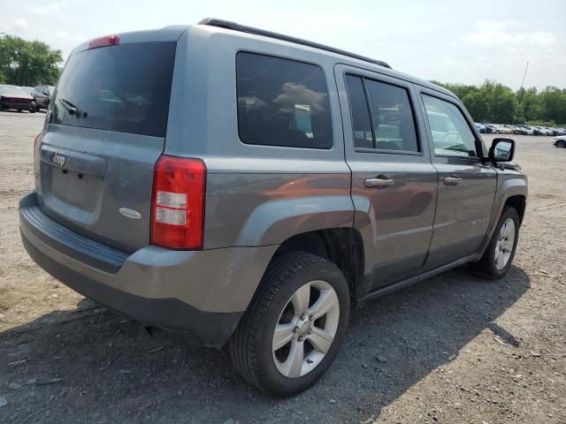 1C4NJRFB1CD655698 - 2012 JEEP PATRIOT LATITUDE GRAY photo 3