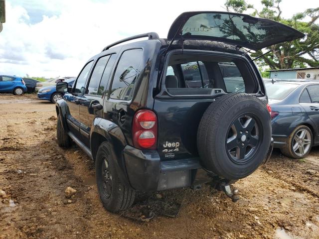 1J4GL38K35W637377 - 2005 JEEP LIBERTY RENEGADE 黑色 照片 2