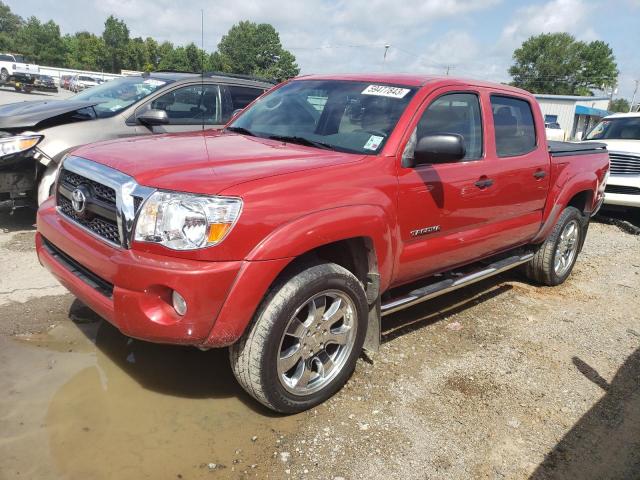 5TFJU4GN0BX008613 - 2011 TOYOTA TACOMA DOUBLE CAB PRERUNNER RED photo 1