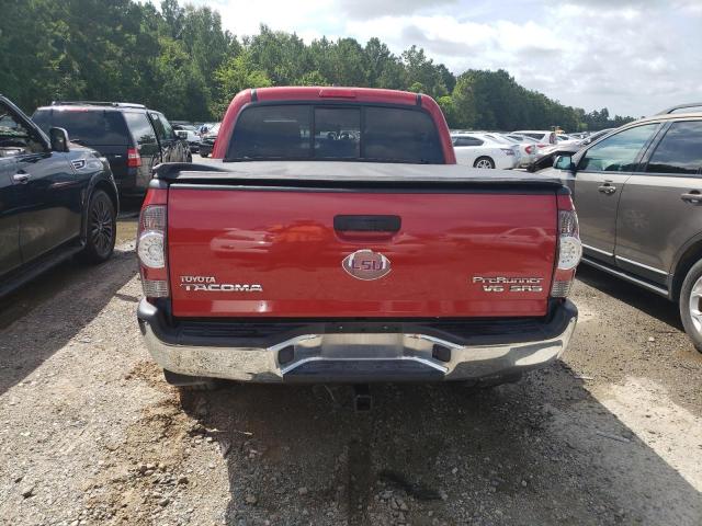 5TFJU4GN0BX008613 - 2011 TOYOTA TACOMA DOUBLE CAB PRERUNNER RED photo 6
