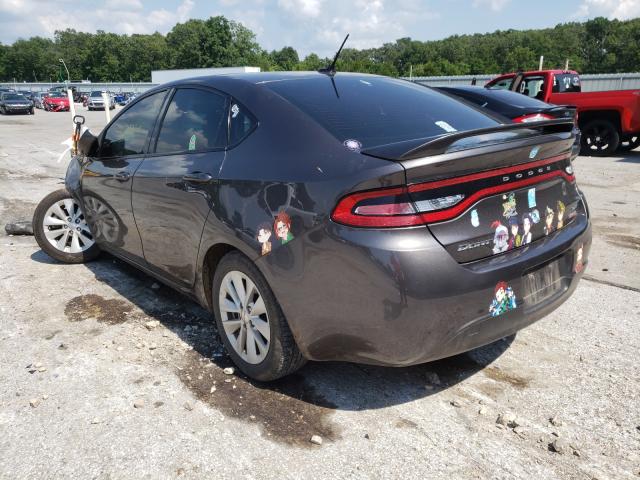 1C3CDFBB0ED851772 - 2014 DODGE DART SXT GRAY photo 3