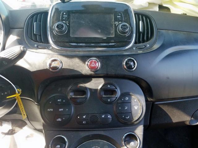 3C3CFFGE3HT546133 - 2017 FIAT 500 ELECTRIC  photo 9