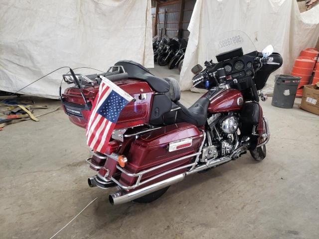 1HD1FCW181Y644321 - 2001 HARLEY-DAVIDSON FLHTCUI BURGUNDY photo 4