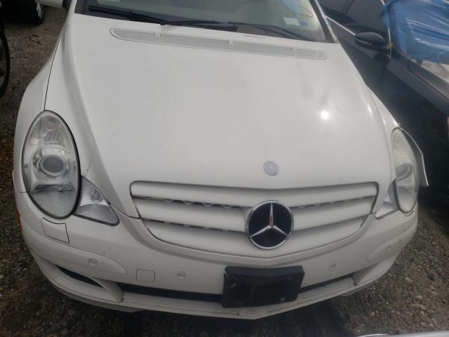 4JGCB65E86A008926 - 2006 MERCEDES-BENZ R 350 WHITE photo 7