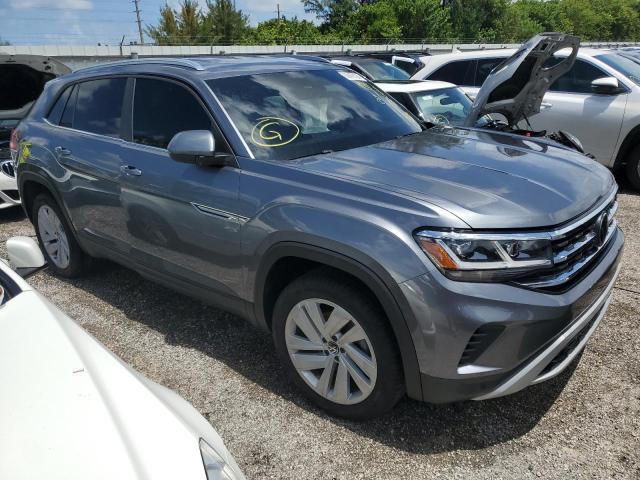 1V2WE2CA4PC215271 - 2023 VOLKSWAGEN ATLAS CROS SE GRAY photo 4