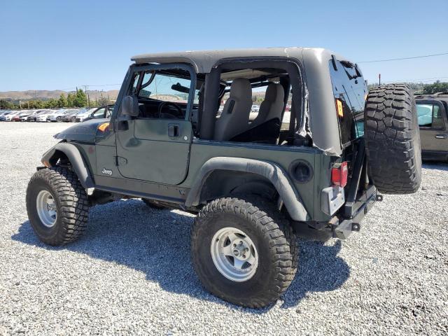 1J4FA49S63P319184 - 2003 JEEP WRANGLER / SPORT GREEN photo 2