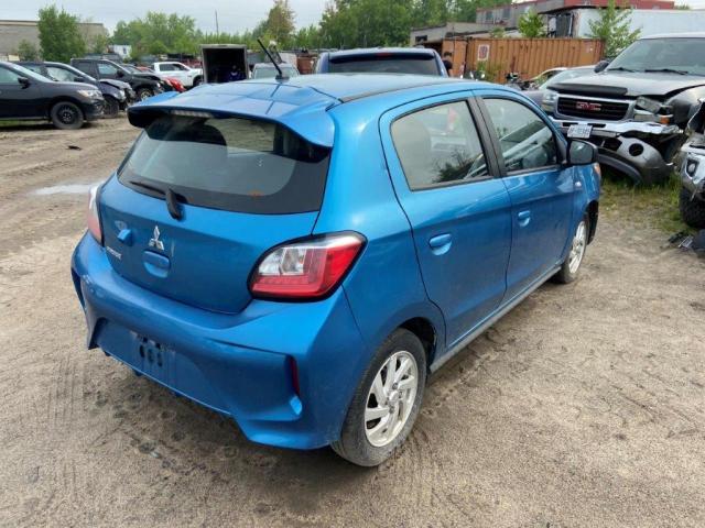 ML32AUHJ7MH001778 - 2021 MITSUBISHI MIRAGE ES BLUE photo 3