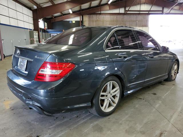 WDDGF8AB2DG043284 - 2013 MERCEDES-BENZ C 300 4MATIC GRAY photo 3