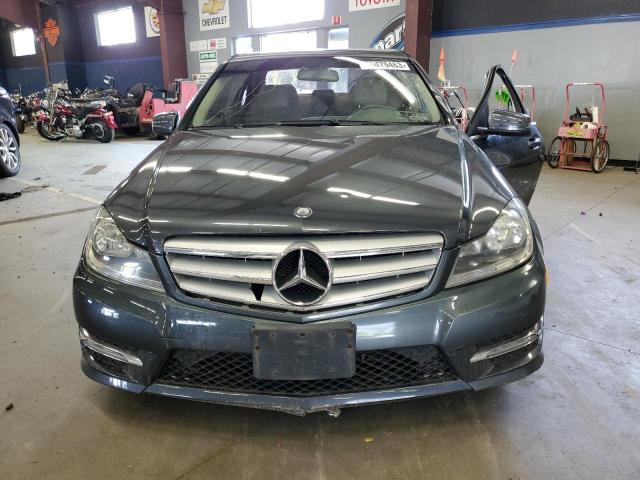 WDDGF8AB2DG043284 - 2013 MERCEDES-BENZ C 300 4MATIC GRAY photo 5