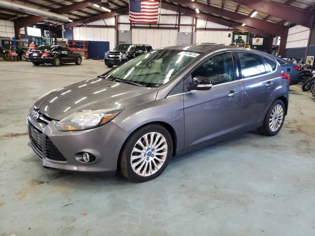 1FAHP3N22CL281429 - 2012 FORD FOCUS TITANIUM GRAY photo 1