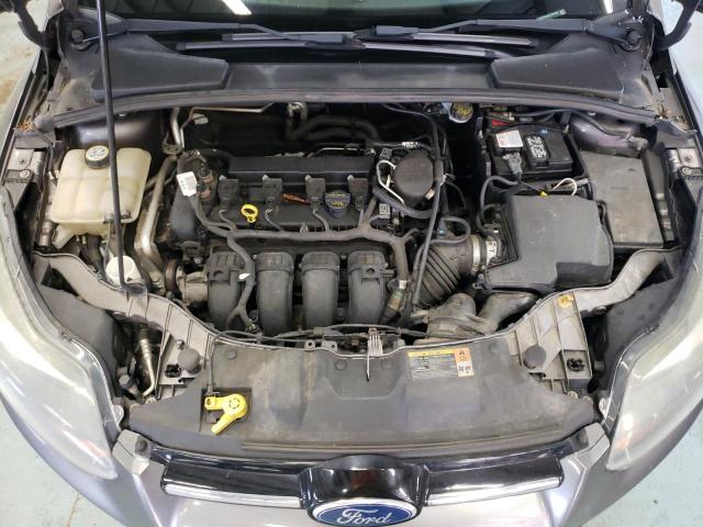 1FAHP3N22CL281429 - 2012 FORD FOCUS TITANIUM GRAY photo 11