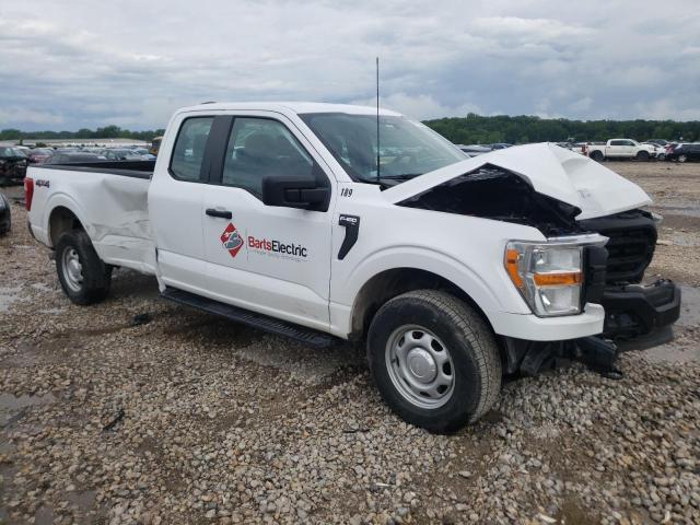 1FTFX1E54NKE29525 - 2022 FORD F150 SUPER CAB WHITE photo 4