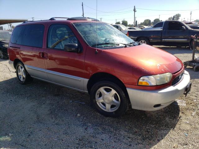 4N2XN11T2XD826136 - 1999 NISSAN QUEST SE RED photo 4