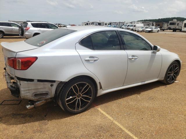 JTHBF5C29B5132552 - 2011 LEXUS IS 250 WHITE photo 3